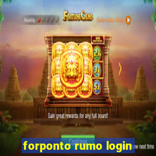 forponto rumo login